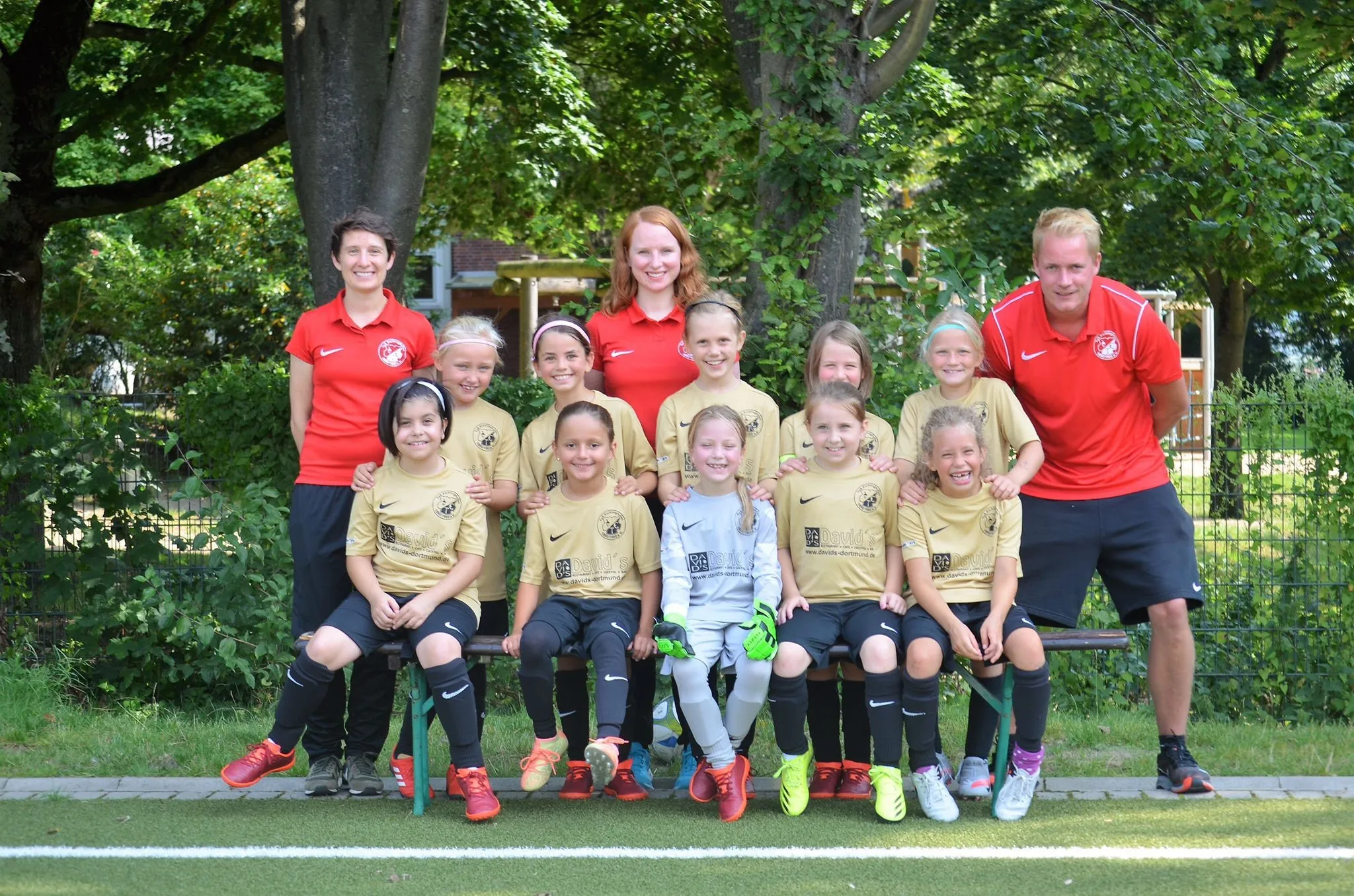 Mannschaftsfoto E1 Juniorinnen U11