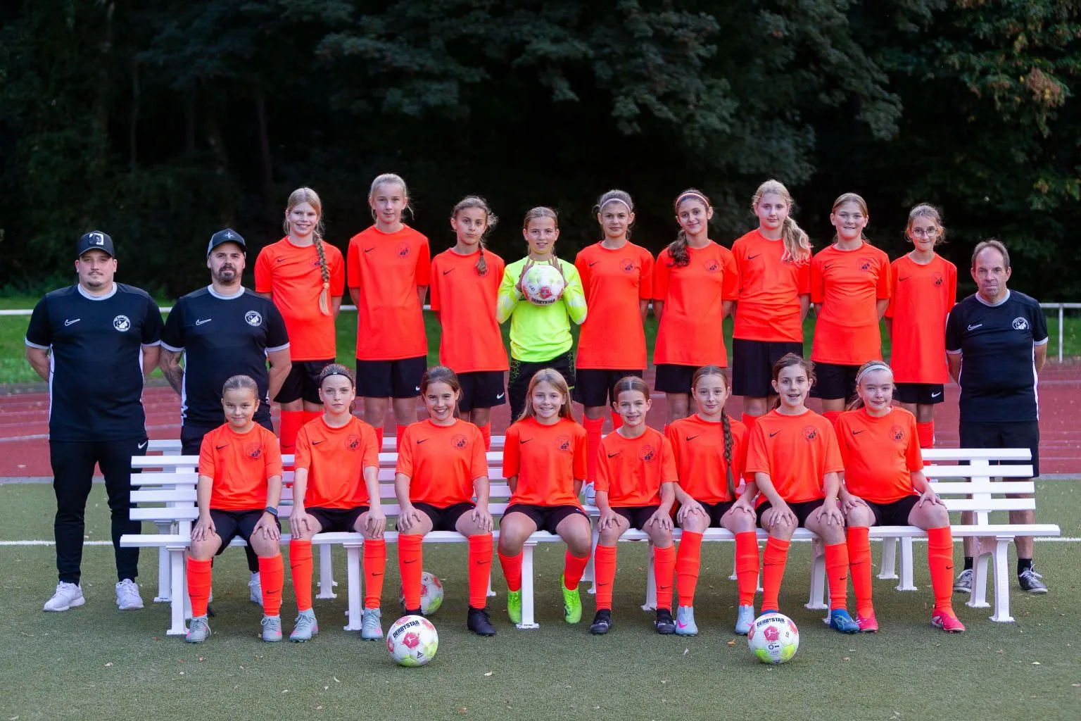 Mannschaftsfoto D2 Juniorinnen U12