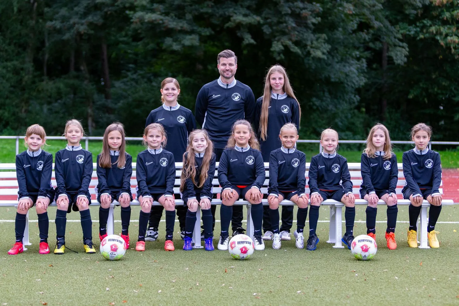 Mannschaftsfoto F2 Juniorinnen U9